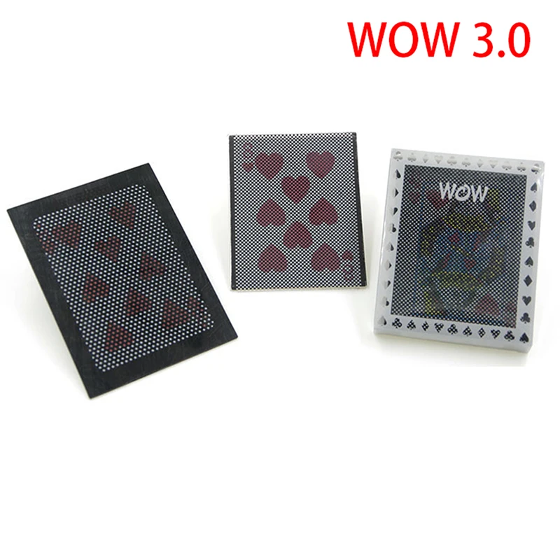 SUMAG WOW 3.0 The Ultimate WOW Magic Tricks Carte Speciali Mago Close Up Illusioni Gimmick Puntelli Mentalismo Cambiare Due Carte Magiche