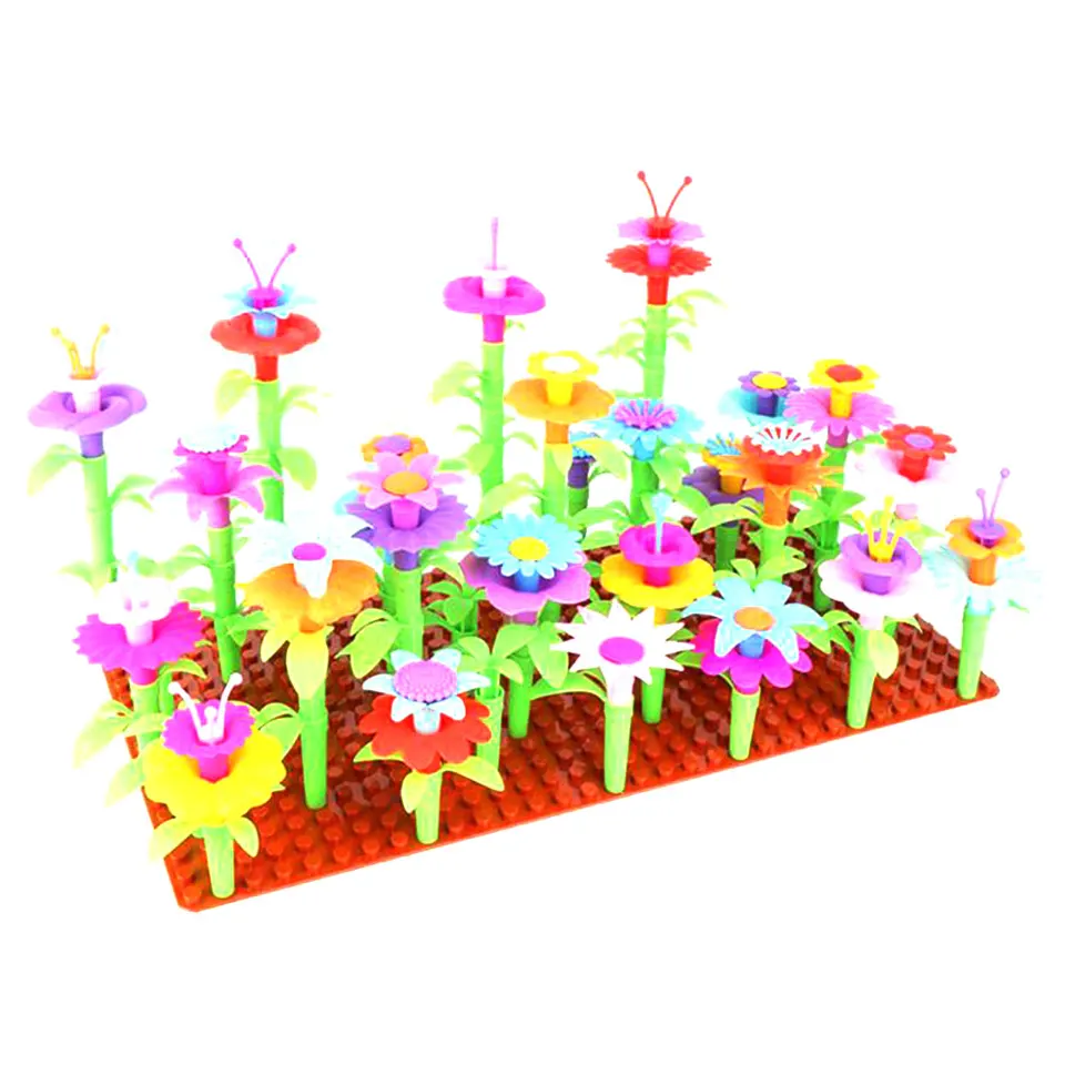 flower building toy set