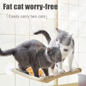 

Window Wall Cats Hammock Suction Mounted Hanging Bed Kitten Resting Sunny Seat DC156