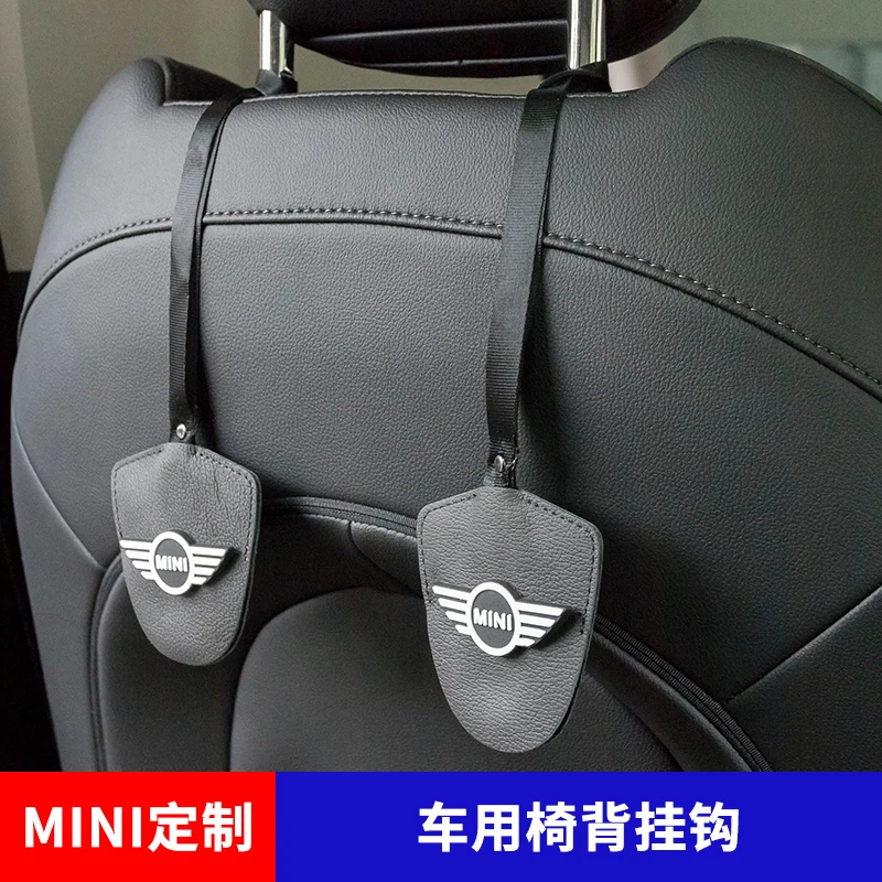 Car Headrest Hook Seat Back Hanger Storage Hooks Groceries Bag Handbag for BMW MINI COOPER F54 F55 F56 F60 R56 R60 | Автомобили и