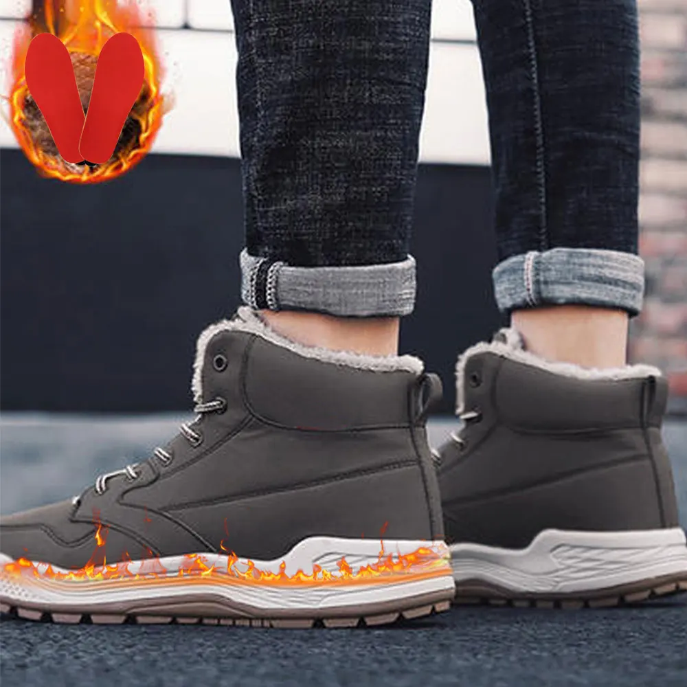 Heating Insoles With Wireless Remote Winter Spring Plush Women Men Warm Electric Insoles EUR Size 41 2