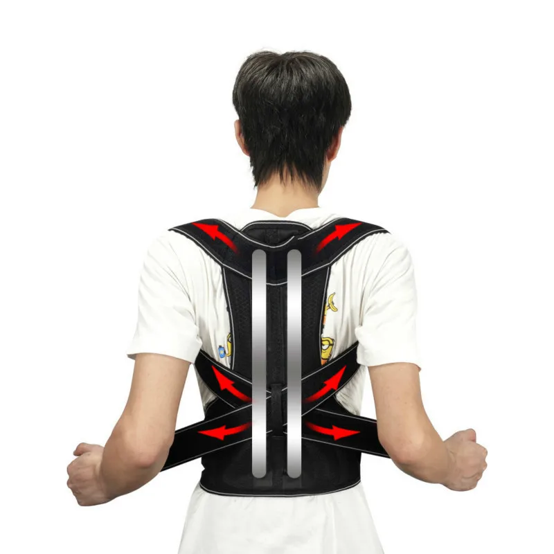 Unisex Posture Brace Posture Back Corset Clavicle Support Stop Slouching and Hunching Adjustable Back Support Posture Corrector