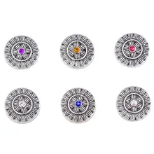 20 шт кнопки 18 мм уникальные металлические защелки для защелки браслетов подходят к имбирным защелкам ювелирные изделия с кристаллами панды защелки