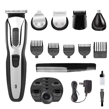

Professional 5 in 1 Multi-functional Man's Grooming Kit Hair Clippers Beard Trimmer Kit Body Groomer Kit of Mustache Trimmer Nos