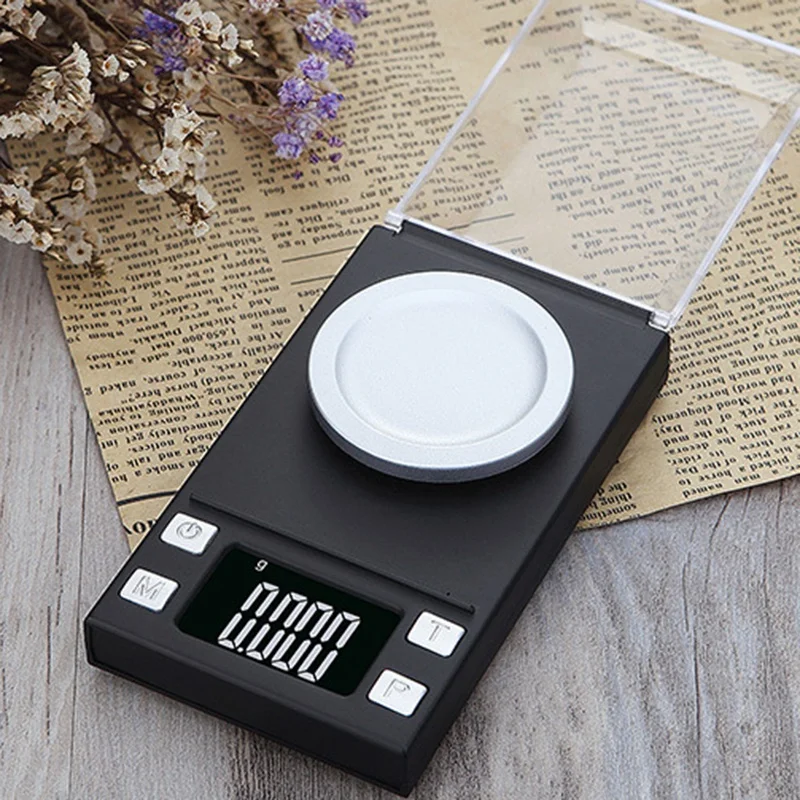100G Electronic Jewelry Laboratory Scale Diamond Gold Embryo Medicinal Pocket Digital Scale Balance