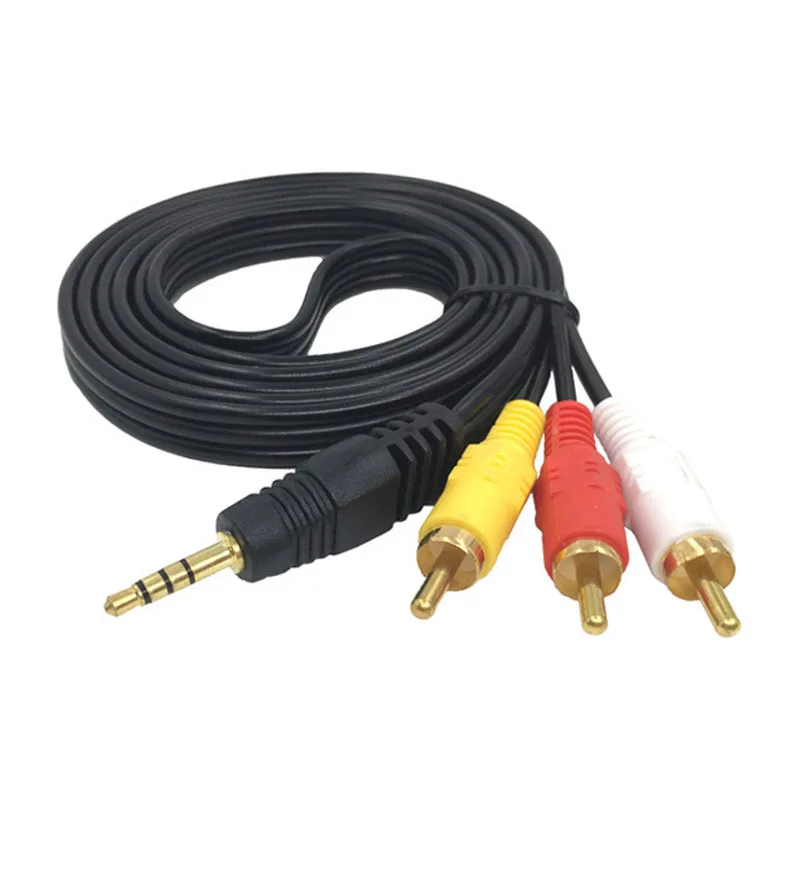 RCA Male Audio Video AV Cable Wire Cord 