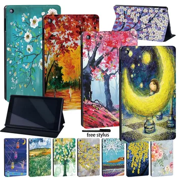 

Slim Leather Stand Tablet for Amazon Fire 7 (5/7/9th) HD8 (6/7/8th) HD10(5/7/9th) Folio Lightweight Stand Cover Case