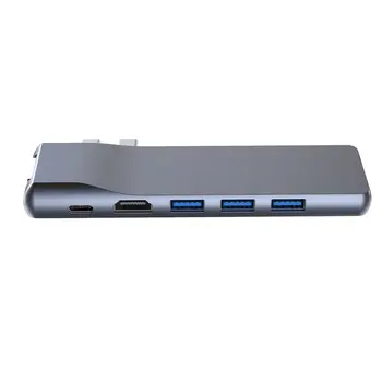 

Lention USB HUB to Multi USB 3.0 HDMI Adapter Dock for MacBook Pro 13.3 Accessories USB-C Type C 3.1 Splitter 11 Port USB C HUB