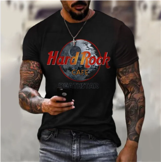 New 2022 Summer Eagle Men 3D Printed Men's Casual Harajuku T-shirt Round Neck Loose Oversized Muscle Streetwear Men's T-shirt