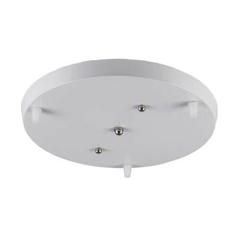 

3 ways ceiling plate hanging light mounted Accessories long Round Ceiling surface Mount Plate Canopy Customize for ceiling lamp