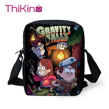 Thikin Gravity Фолс сумки на плечо Детская сумка-мессенджер сумка через плечо для телефона для девочек телефонные сумки для покупок школьные сумки