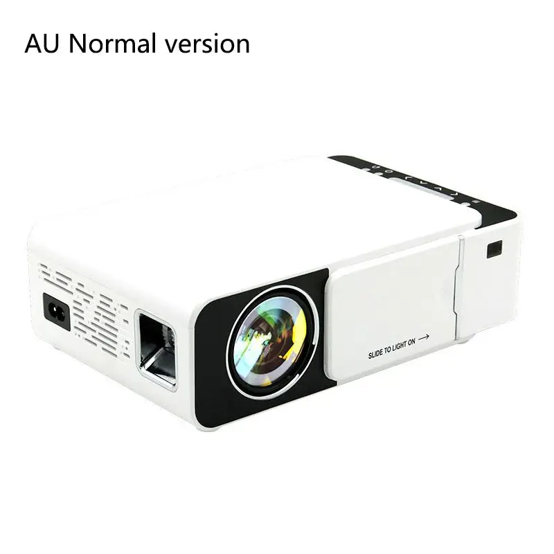 

Portable Mini T5 LED Projector Smart Video Projectors With 800*480 Resolution Smart WIFI For Iphone Home Theater normal version