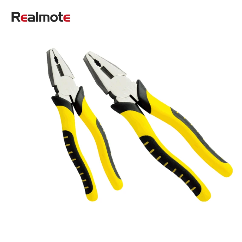 

Realmote Industrial Multi-function Insulated Flat Wire Pliers Labor-saving Wire Tiger Wire Pliers Crimping Tool