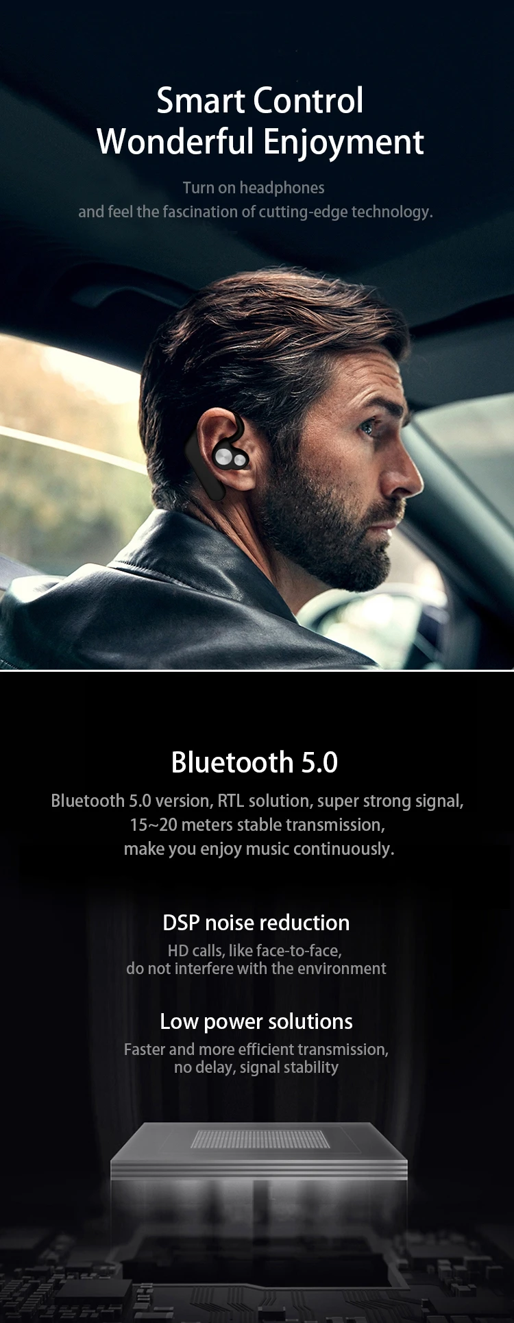 TWS Bluetooth 5,0 настоящие беспроводные наушники двойные динамические драйверы Беспроводные наушники с шумоподавлением Hi-Fi стерео Bluetooth наушники