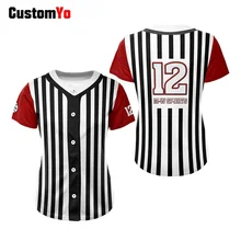 Горячая Распродажа, Заказная сублимированная спортивная бейсбольная футболка из полиэстера, Женская бейсбольная Футболка, дизайн Джерси