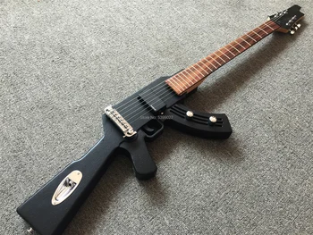 

AK47 shaped electric guitar;