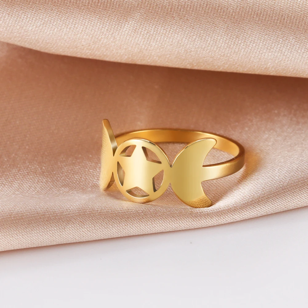 DOUBLE GODDESS RING