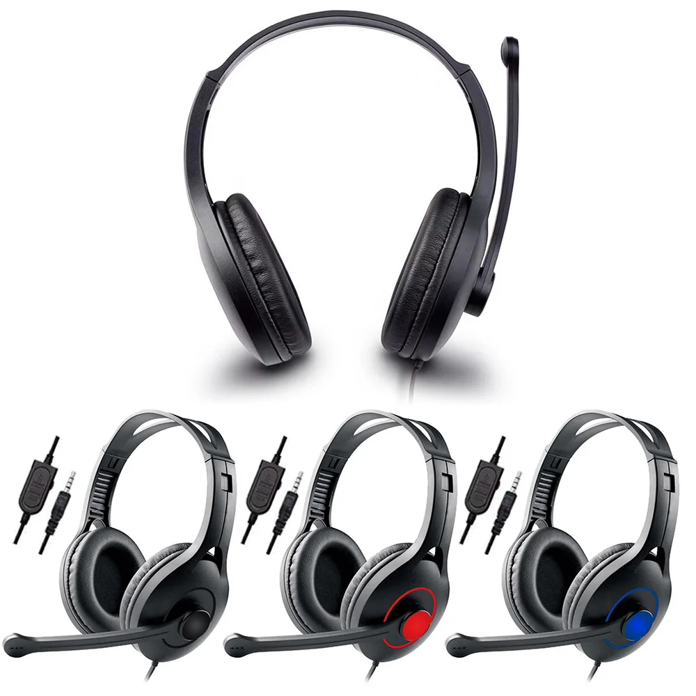 Wired Game Headphone PS4 Gaming Headset Deep bass Stereo Earphone With Micphone For PC phone SWIHT XBOX ONE Table GT