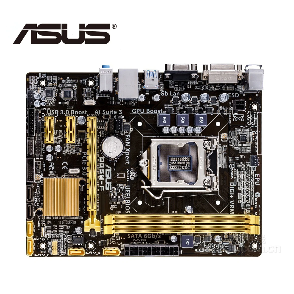 LGA 1150 ASUS B85M-E Motherboard Micro ATX B85M-E B85ME Systemboard B85M DDR3 For Intel B85 32GB Desktop Mainboard USB 3.0 Used best chipset for gaming pc