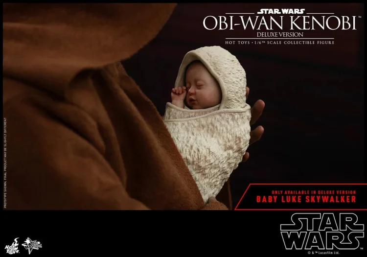 Hot Toys MMS478 Star Wars 1/6 Full Set Collectible Obi-Wan KENOBI Action Figure Delux Ver. 12'' Doll Toys Gift with Box for Fans
