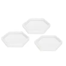 3 шт.) кристаллический гель-капля, шестигранный квадратный цветочный поднос, подставки, силикагелевая форма U90A