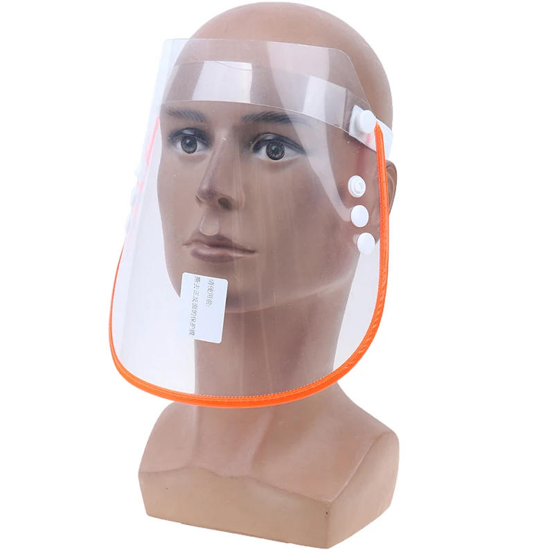 

Adjustment Face Shield Safety Removable Anti-saliva Anti Droplet Dust-proof Full Face Protective Cover Mask
