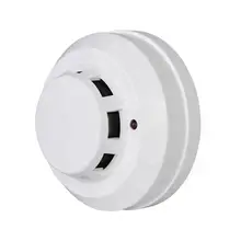 Детектор дыма DC9-35V 4 проводной датчик сигаретного дыма дымовая сигнализация для домашней охранной сигнализации