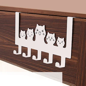 

New Arrive 1 Pc Over the Door Hook Multi-function Clothes Hanger Storage Rack for Kitchen