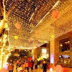 Thrisdar 100 м 150 м 200 м 300 м светодиодная гирлянда света на открытом воздухе на Новый год и Рождество свадебное мероприятие Сказочный свет