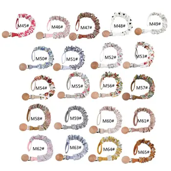 

1 Pc Baby Infant Cotton Pacifier Clip for Newborn Teething Soother Chew Dummy Chains