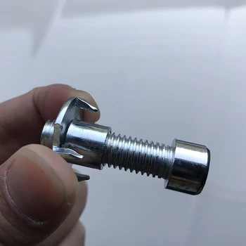 

10pcs Mounting Hardware Screws Climbing Hold Zinc Plated Rock Climbing T-nut T Pronged Four Claw Wall Rock Climbing Stones