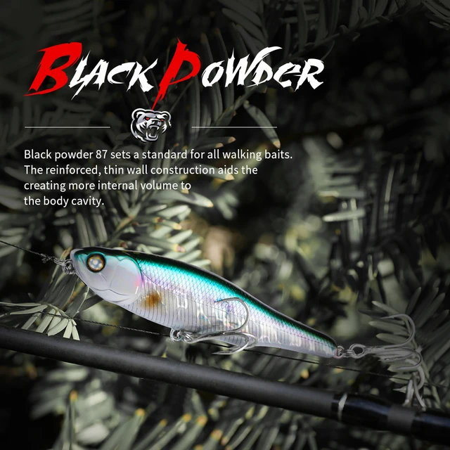 BEARKING BLACK POWDER 10cm 8.7cm hot model fishing lures hard bait