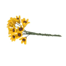 10 шт Миниатюрный Подсолнух изделия бонсай Сказочный садовый пейзаж DIY Декор