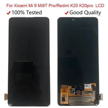 

AMOLED For Xiaomi mi 9t pro LCD Display Touch Screen Digitizer Assembly mi 9t lcd with frame For Xiaomi redmi k20 lcd K20pro
