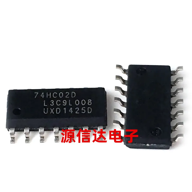 5 шт. совершенно новый оригинальный четырехсторонний 2-вход 74HC02D или SMD SOP14