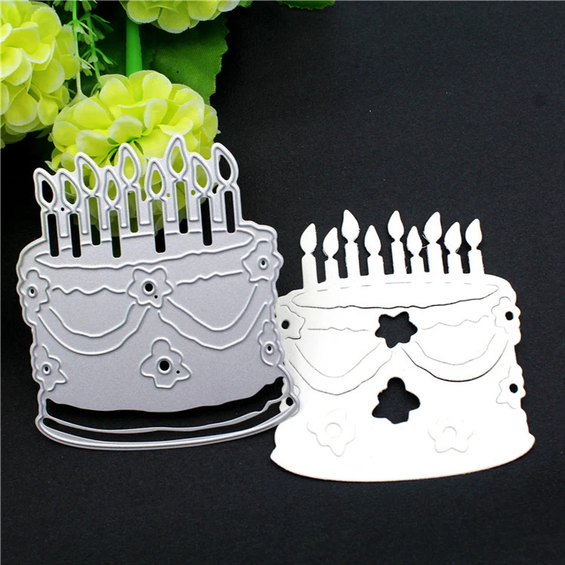 Universal Die Cut Tool Thin Metal Emboss Birthday Candle Anniversary numbers 0-9