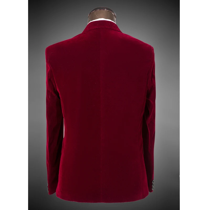 2019 Mens Classic Velvet Suits Formal Jacket Burgundy Royal Blue Wedding Groom Slim Fit Tuxedo Costume Casual Blazer 2019 Mens Classic Velvet Suits Formal Jacket Burgundy Royal Blue Wedding Groom Slim Fit Tuxedo Costume Casual Blazer