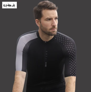 

CHE JI Cycling Jerseys Men's Short Sleeve Bike Shirts MTB Bicycle Jeresy Cycling Clothing Wear