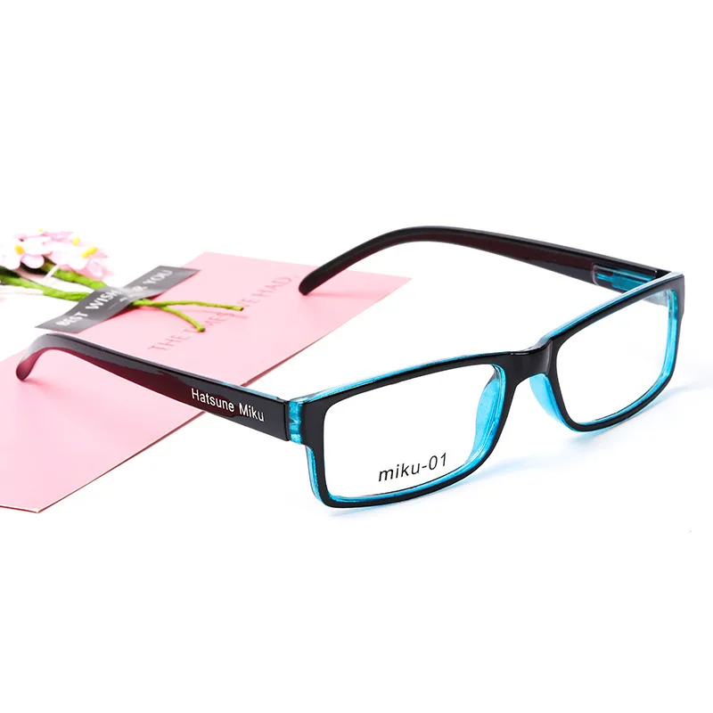 

Diffuse Rhyme Hatsune Glasses Hatsune Miku Glasses V Home Japanese-style Soft Girl Second Element Glasses Anime Peripheral