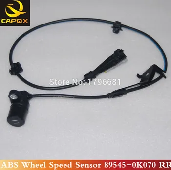 

CAPQX 4PCS Wheel Speed Sensor ABS Sensor 89546-0K070 89545-0K070 For HILUX VIGO 2010 2011 2012 2013 2014 Front Rear Right Left