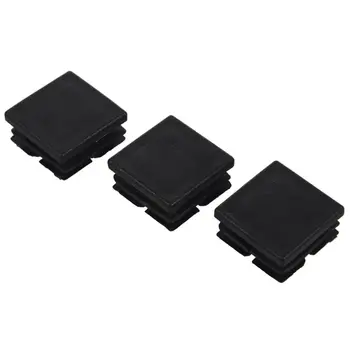 

Square Table Chair Leg Tube Pipe Feet Insert Cap 25mmx25mm 20pcs Black