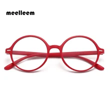 Для женщин мужские очки для чтения Сверхлегкий дальнозоркостью TR90 с круглым носком в ретро стиле для чтения очки при дальнозоркости, очки 1,0 1,5 2,0 2,5 3,0 3,5