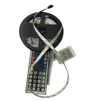 

5M DC 12V Flexible 3528 RGB Non Waterproof LED Light Strip + Remote Control Home Garden Christmas Decoration Lights