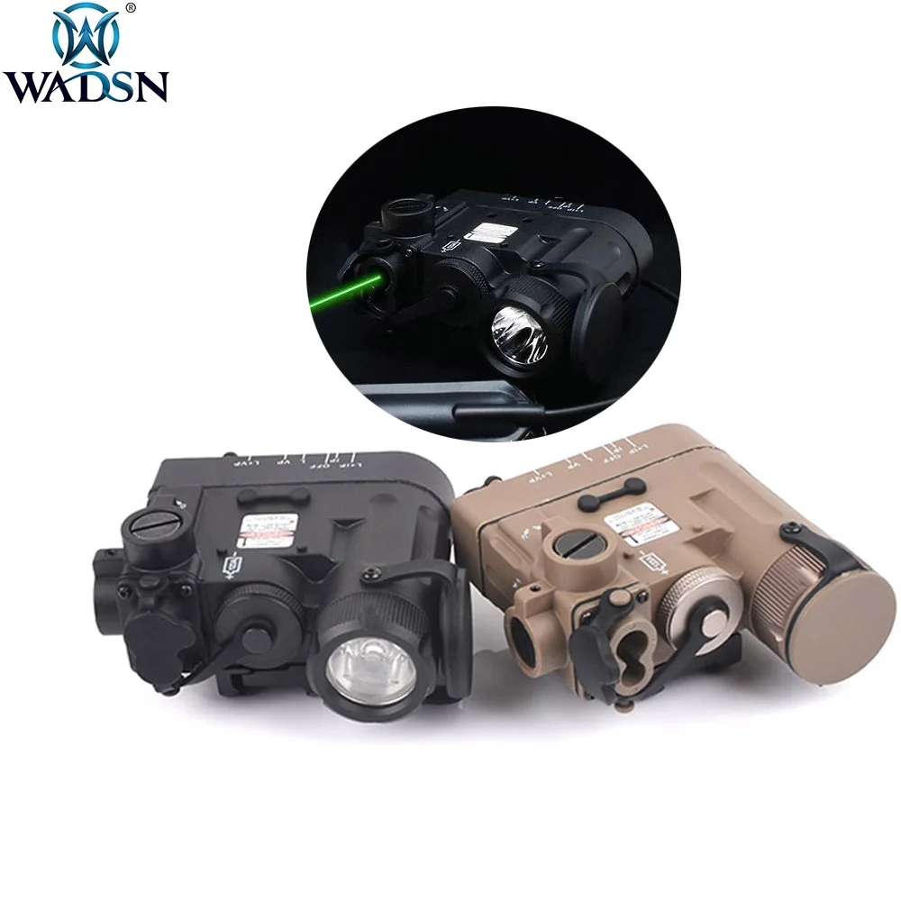 WADSN Airsoft PEQ DBAL D2 IR зеленый лазерный индикатор eMKII охотничьего оружия светильник