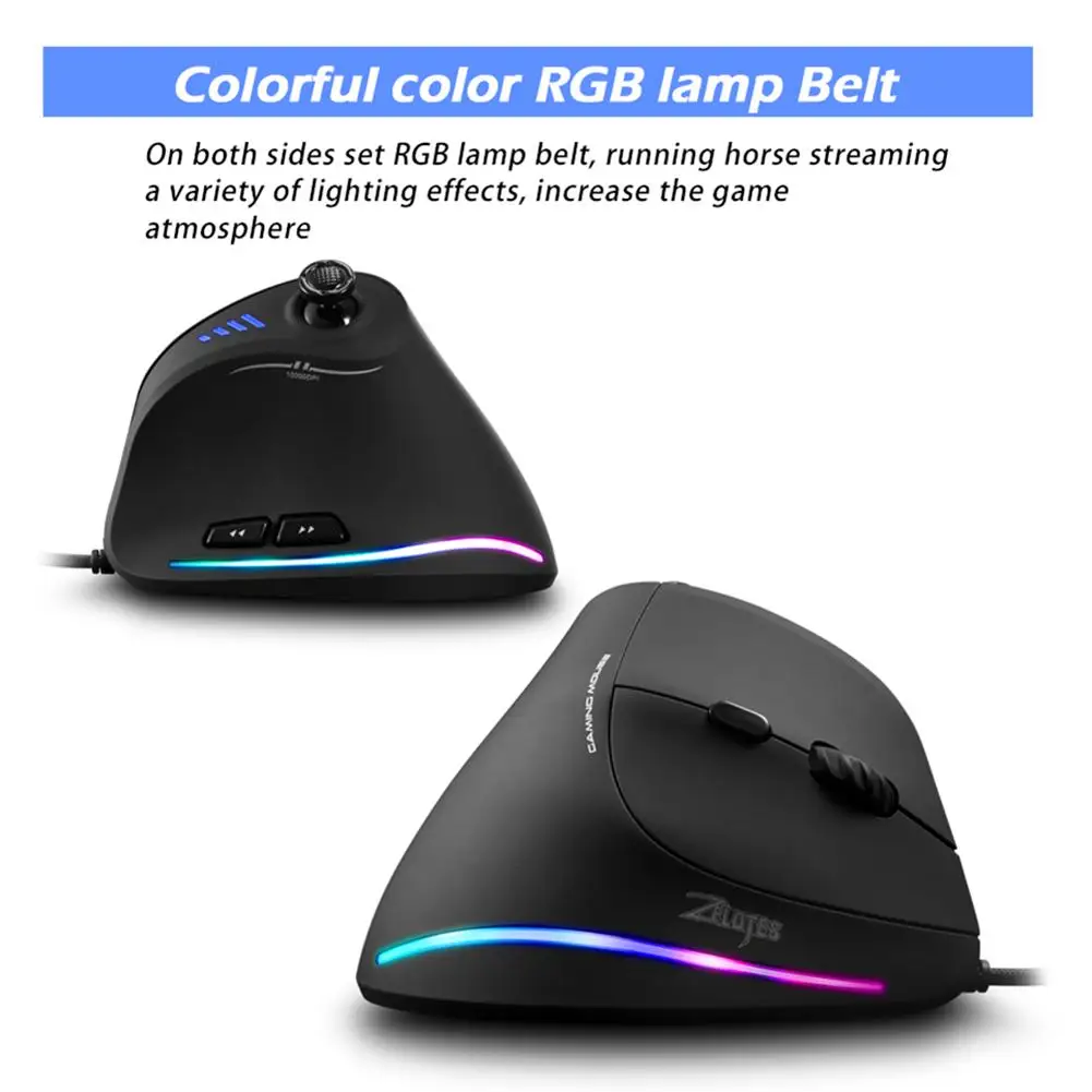 10000 dpi ajustável ergonômico gamer ratos