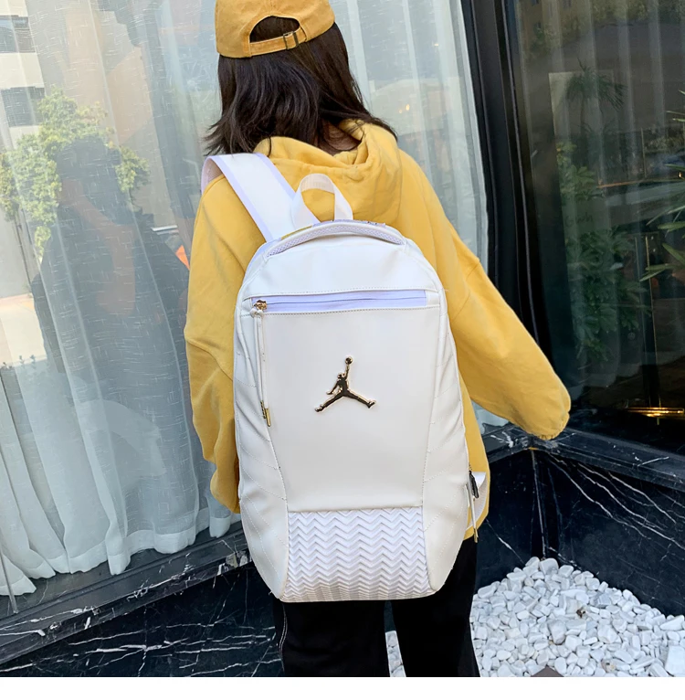 Мужской баскетбольный рюкзак Nike Air Jordan, Большая вместительная спортивная сумка, водонепроницаемые спортивные сумки для женщин
