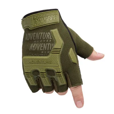 Fingerless Tactical Gloves Camouflage Mittens For Fitness Gym Male Antiskid Motorcycle Men Women Moto Half Finger Fitness Gloves - Image 5