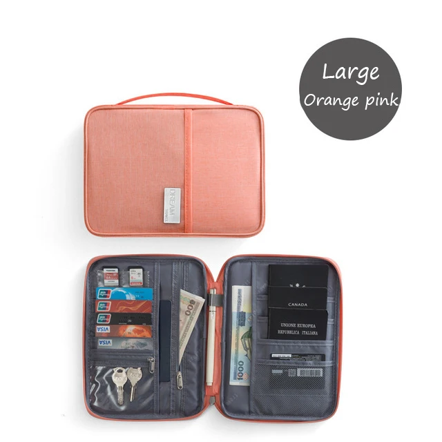 M-Passport bag-L SEREQI Обложка для паспорта милые маленькие животные и Plantstravel ID держатель зажим для паспорта короткий набор для паспорта держатель чехол для паспорта - Цвет: M-Passport bag-L