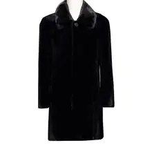 Chaquetas Hombre Длинная черная куртка из искусственного меха для мужчин большого размера Повседневная Верхняя одежда из искусственного меха норки длинные зимние топы K1226