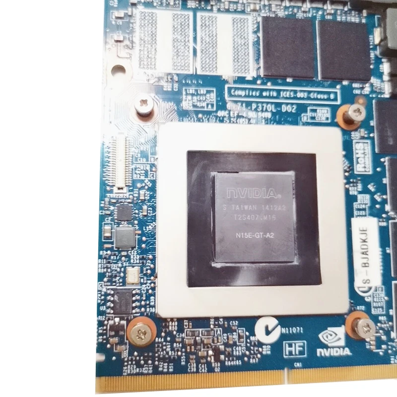 Оригинальная Видеокарта GTX 870M 970M для ноутбука MXM интерфейс N15E-GT-A2 GDDR5 3g Clevo MSI hp